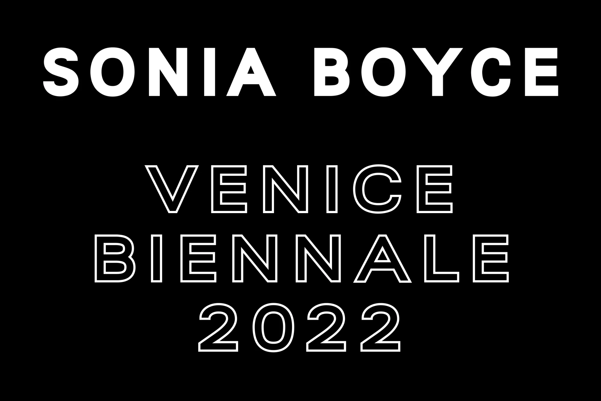 Sonia Boyce, British Pavilion