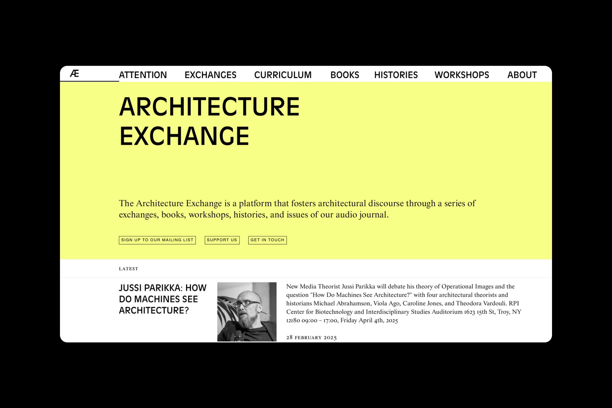 Architecture Exchange